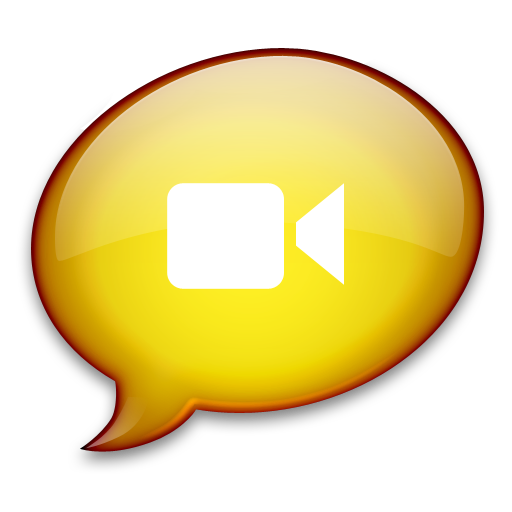 iChat Yellow Icon 512x512 png